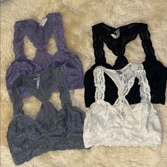 Free People Tops - SOLD:: Free People racerback bralettes